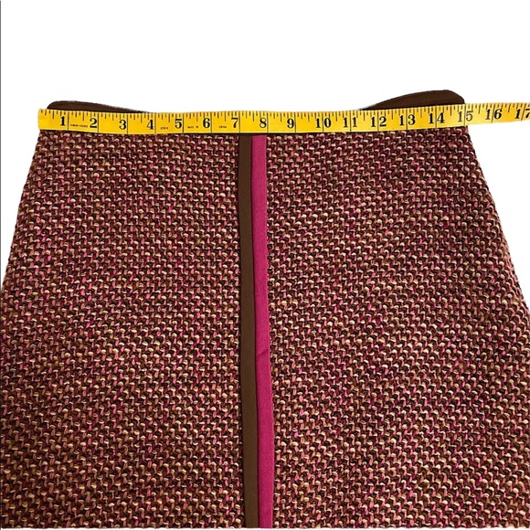 BRITT RYAN  | WOOL TWEED SKIRT SZ 4 - Picture 12 of 16
